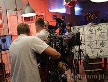 Plan filmowy w ��dzkim Teatrze Szwalnia. (fot. Isyrius)