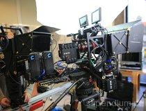 ROS3D. Plan zdjęciowy filmu promocyjno-reklamowego systemu CinemaVision. (fot. Piotr Wojtaszek)