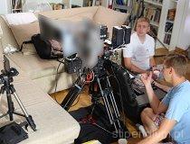 Łódź. Plan zdjęciowy w ramach Projektu ROS3D (fot. Mario Suze)