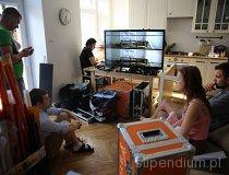 Łódź. Plan zdjęciowy w ramach Projektu ROS3D (fot. Mario Suze)