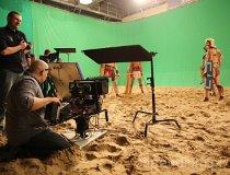 Plan filmowy w hali Opus Film (fot. Piotr Wojtaszek)