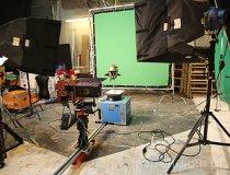 Plan filmowy w hali Opus Film (fot. Piotr Wojtaszek)