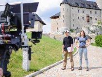 Plan filmowy na Jurze Polskiej (fot. Instytut Nauki i Techniki Stipendium)