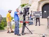 Plan filmowy na Jurze Polskiej (fot. Instytut Nauki i Techniki Stipendium)