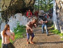 Plan filmowy na Jurze Polskiej (fot. Instytut Nauki i Techniki Stipendium)