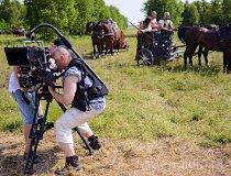 Plan filmowy w Buczku (fot. Instytut Nauki i Techniki Stipendium)