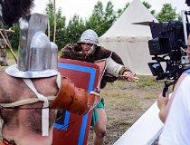 Plan filmowy w Buczku (fot. Instytut Nauki i Techniki Stipendium)