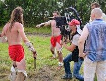 Plan filmowy w Buczku (fot. Instytut Nauki i Techniki Stipendium)