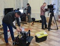 Plan filmowy w Koszęcinie (fot. Instytut Nauki i Techniki Stipendium)