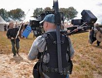 Plan filmowy podczas XVII Europejskiego Święta Bursztynu w Wieluniu (fot. Instytut Nauki i Techniki Stipendium)