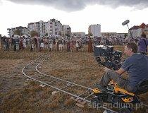 Plan filmowy podczas XVII Europejskiego Święta Bursztynu w Wieluniu (fot. Instytut Nauki i Techniki Stipendium)