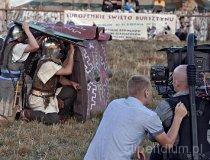 Plan filmowy podczas XVII Europejskiego Święta Bursztynu w Wieluniu (fot. Instytut Nauki i Techniki Stipendium)