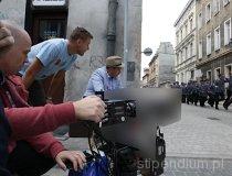 Gliwice. Plan zdjęciowy do filmu „Klub włóczykijów”. Prace rozwojowe ROS3D (fot. Jakub Urbański)