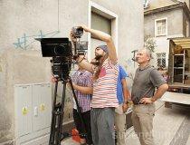 Gliwice. Plan zdjęciowy do filmu „Klub włóczykijów”. Prace rozwojowe ROS3D (fot. Jakub Urbański)